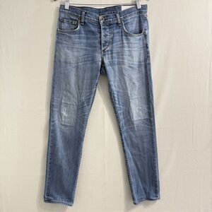 Rag & Bone Standard Issue Fit 2 Slim Patchwork Button Fly Jeans Size 30x29